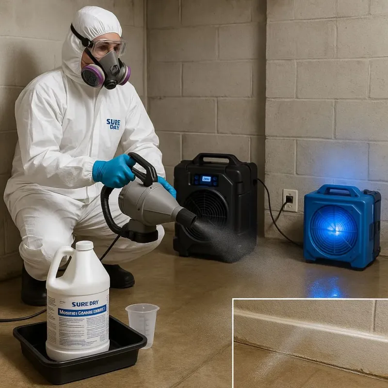 Sanitization and Odor Removal process in Lillington, NC