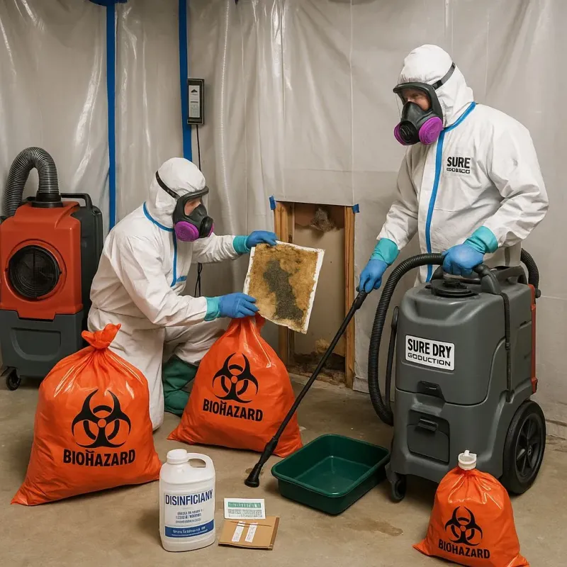Contaminated Water Handling Protocols process in Lillington, NC